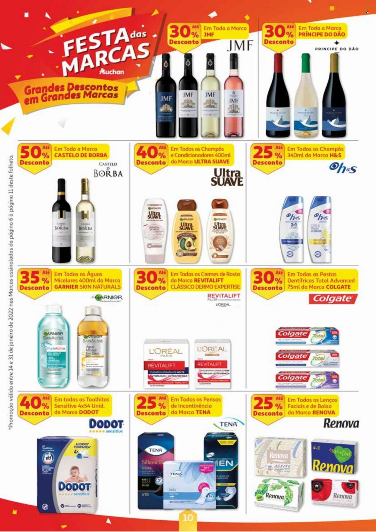 Folheto Auchan - 14.1.2022 - 31.1.2022. Página 10.