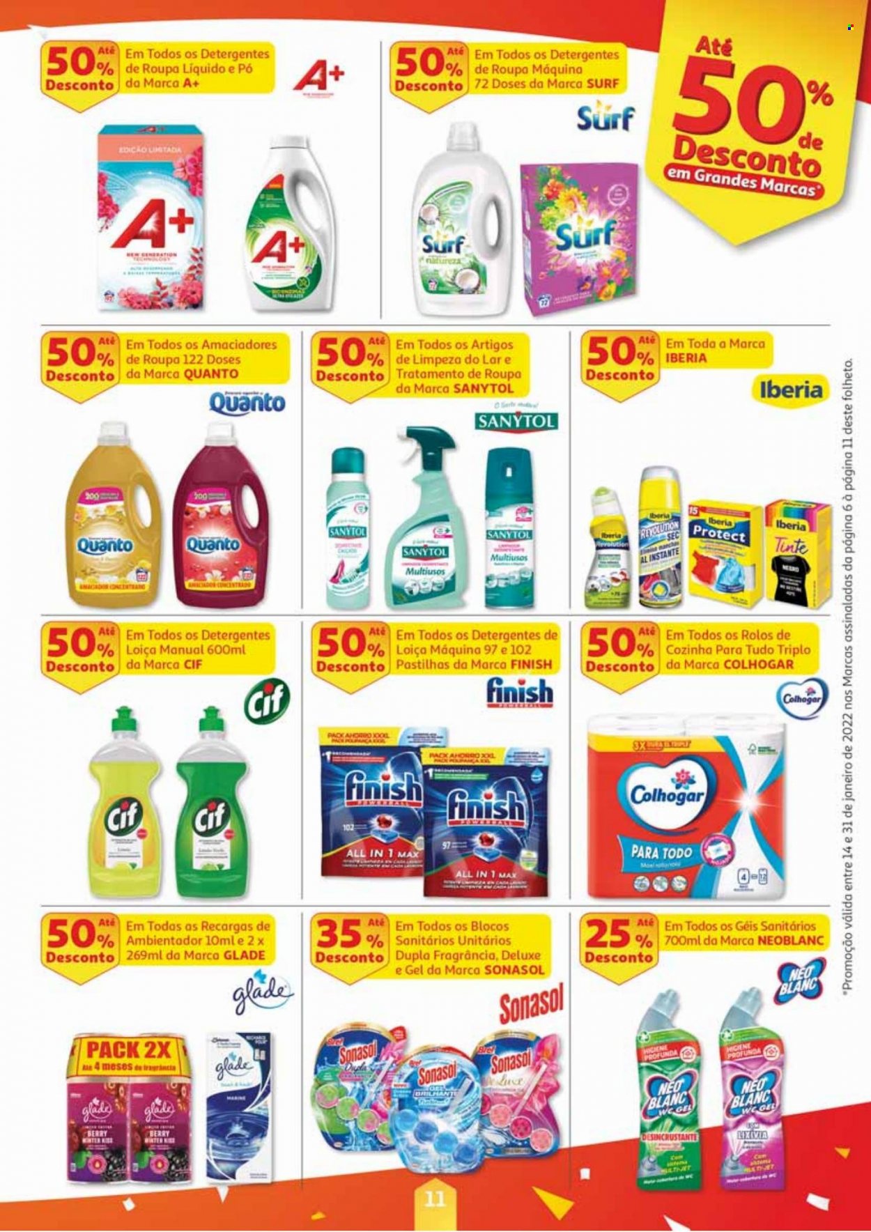 Folheto Auchan - 14.1.2022 - 31.1.2022. Página 11.