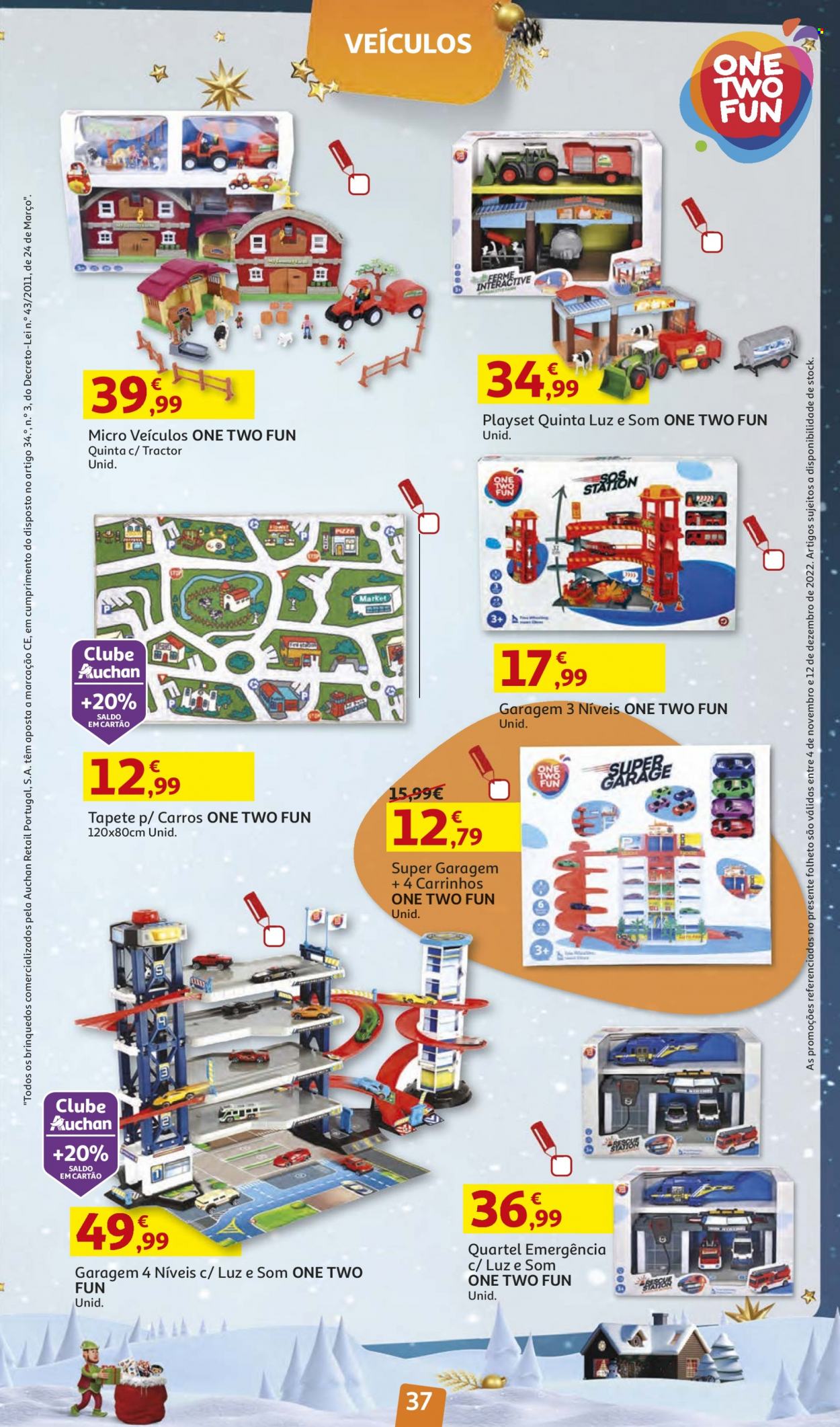 Folheto Auchan - 4.11.2022 - 12.12.2022.