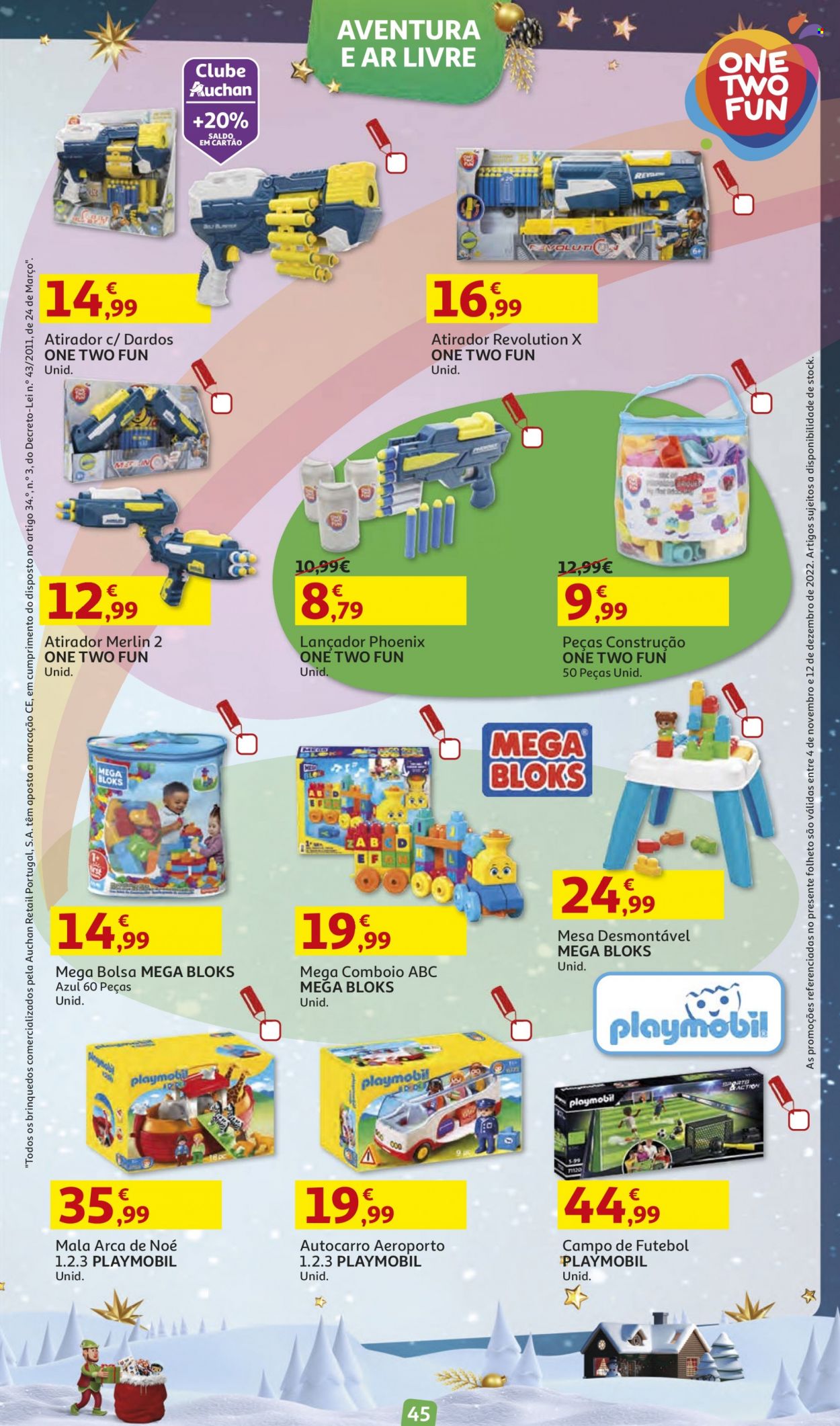 Folheto Auchan - 4.11.2022 - 12.12.2022.