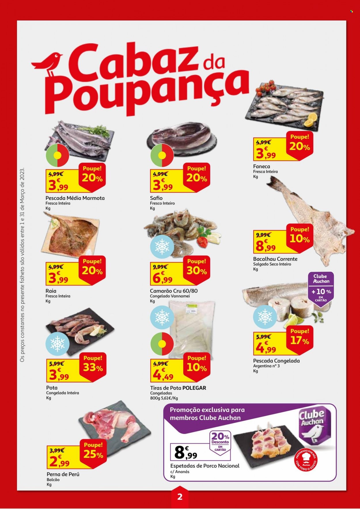 Folheto Auchan - 1.3.2023 - 31.3.2023.