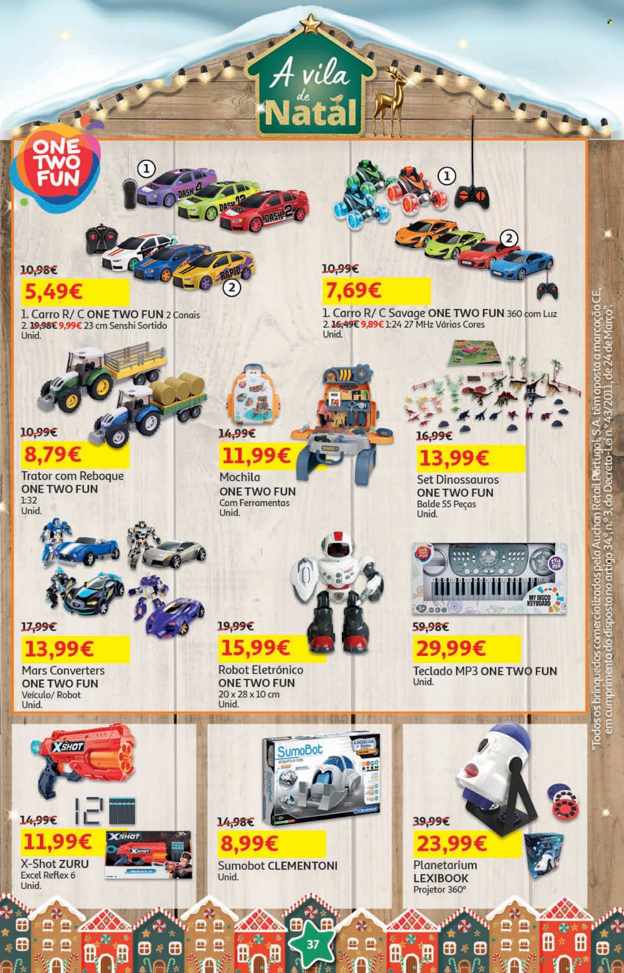 Folheto Auchan  - 21.11.2023 - 6.12.2023.