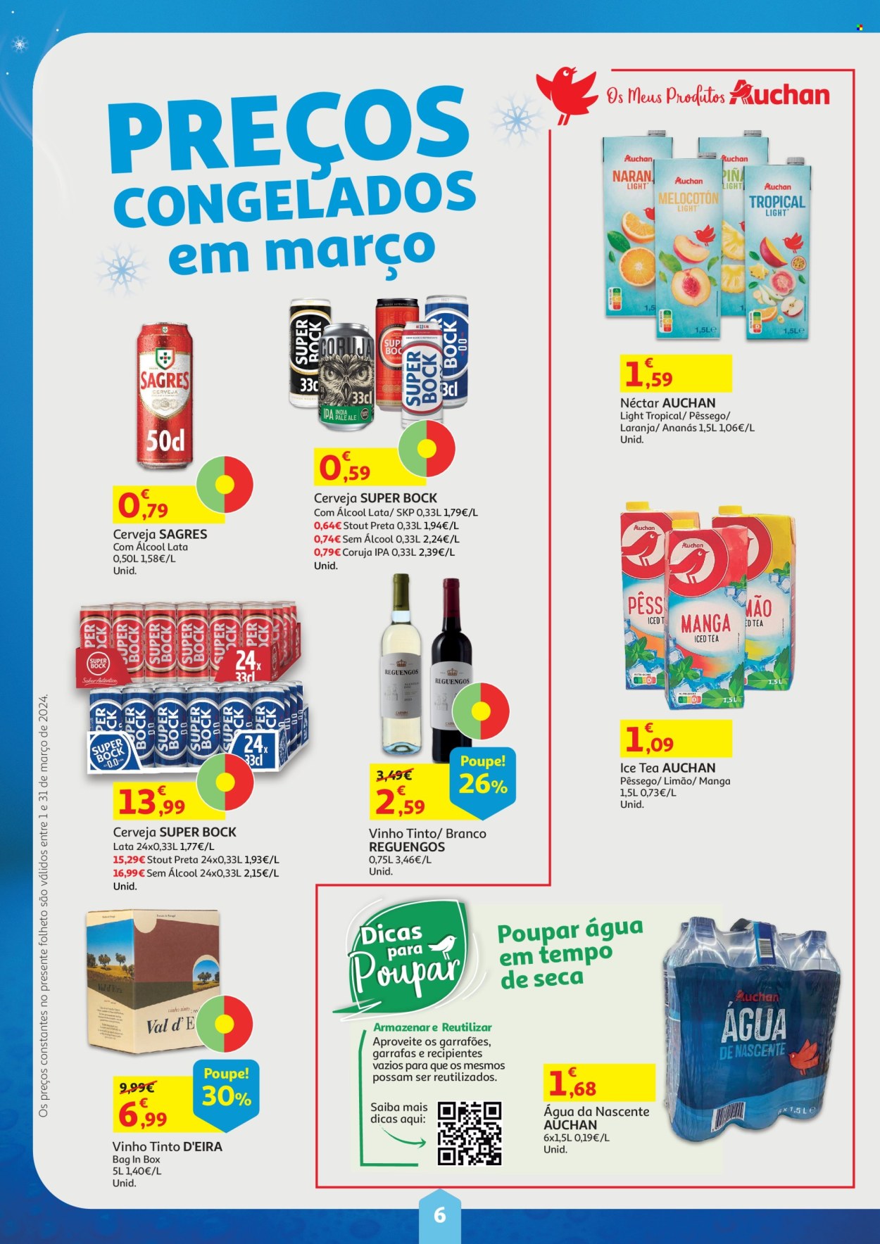 Folheto Auchan - 1.3.2024 - 31.3.2024.