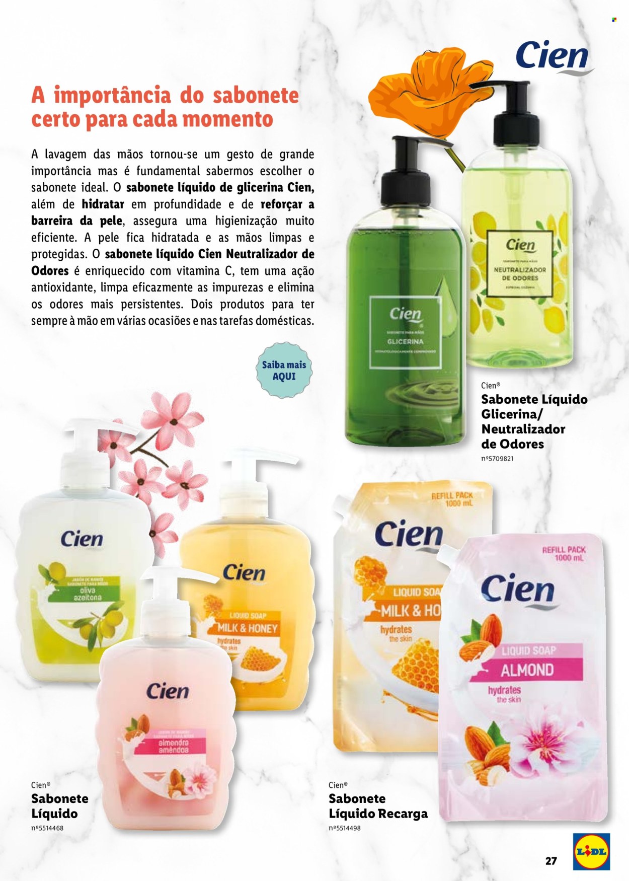 Folheto Lidl.
