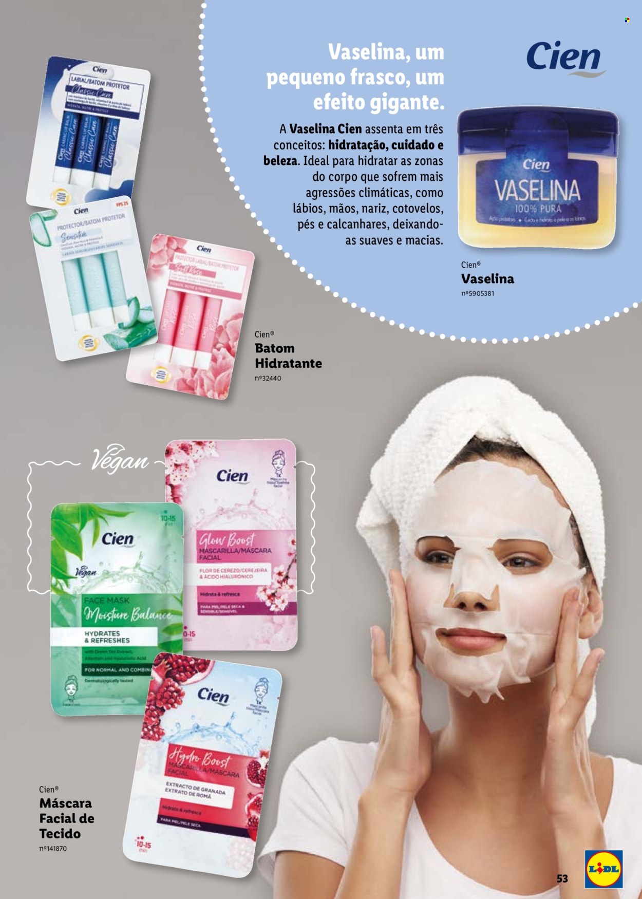 Folheto Lidl.