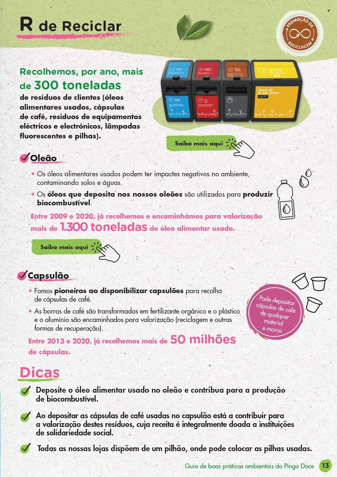 Folheto Pingo Doce.