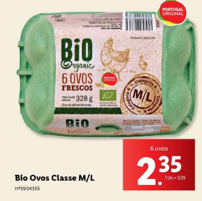 Bio Ovos Classe M/L