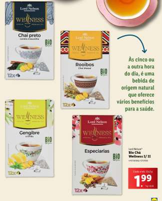 Lord Nelson Bio Chá Wellness I/II