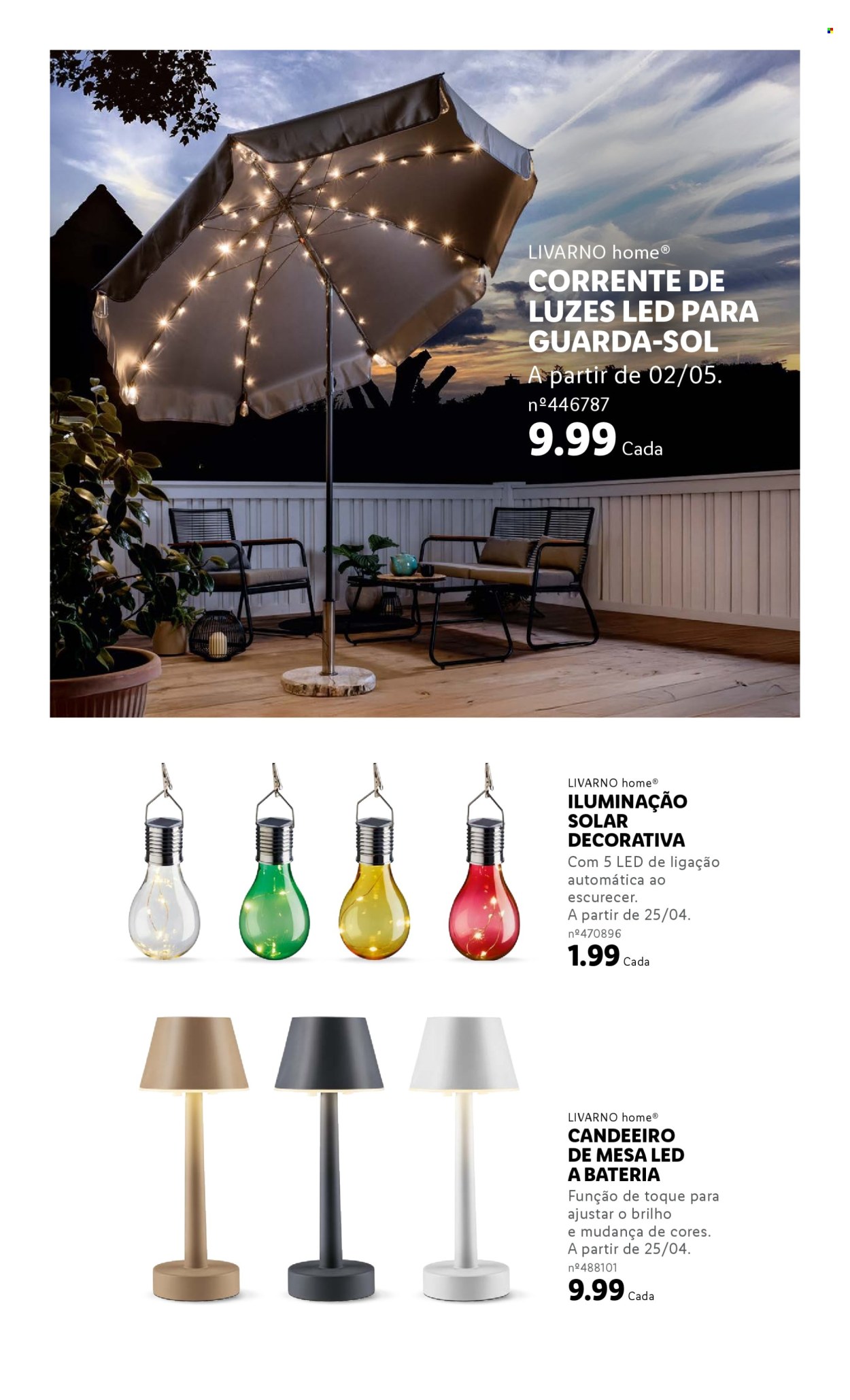 Folheto Lidl.