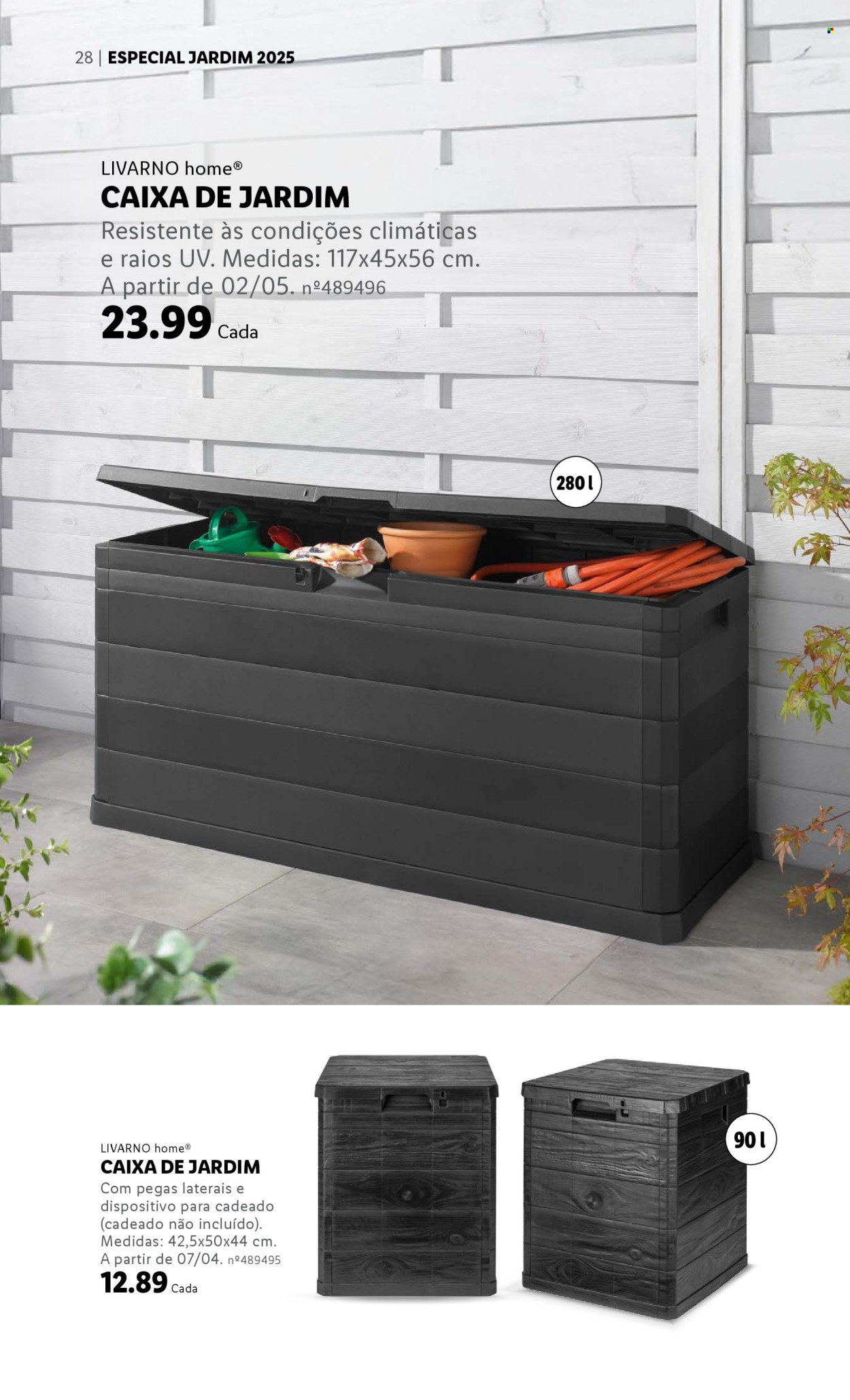 Folheto Lidl.