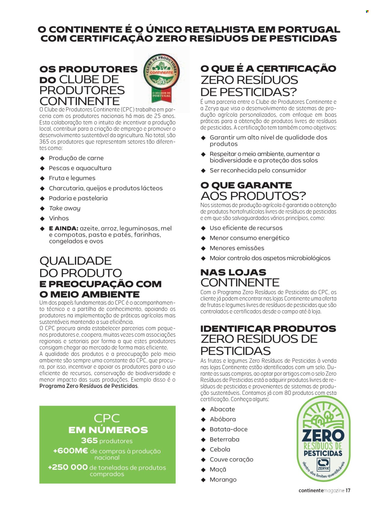 Folheto Continente - 8.4.2025 - 7.7.2025.