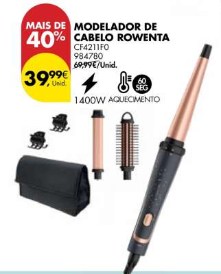 Modelador de Cabelo Rowenta