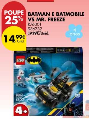 BATMAN E BATMOBILE VS MR. FREEZE