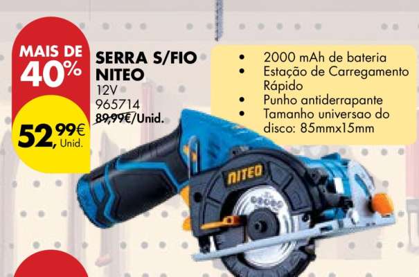 SERRA S/FIO NITEO