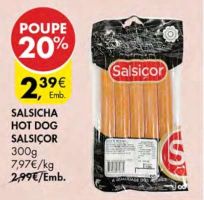 Salsicha Hot Dog Salsiçor