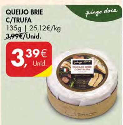 QUEIJO BRIE C/TRUFA