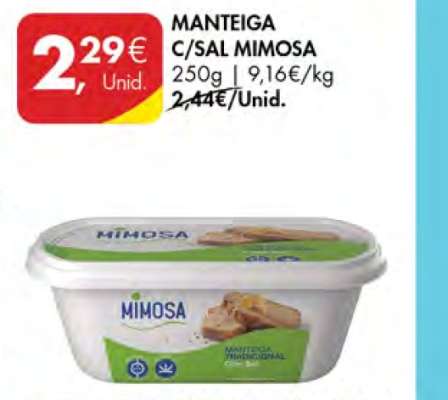 MANTEIGA C/SAL MIMOSA