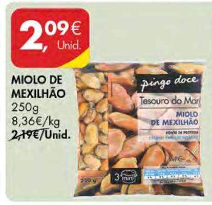 Miolo de Mexilhão