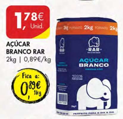 Açúcar Branco RAR