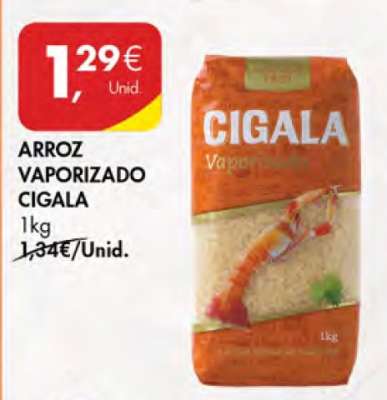 Arroz Vaporizado Cigala
