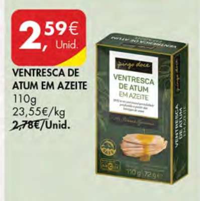 Ventresca de Atum em Azeite