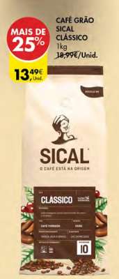 CAFÉ GRÃO SICAL CLÁSSICO