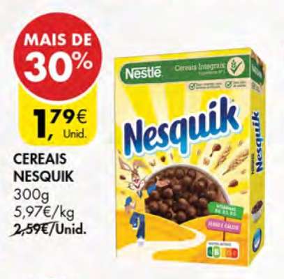 Cereais Nesquik