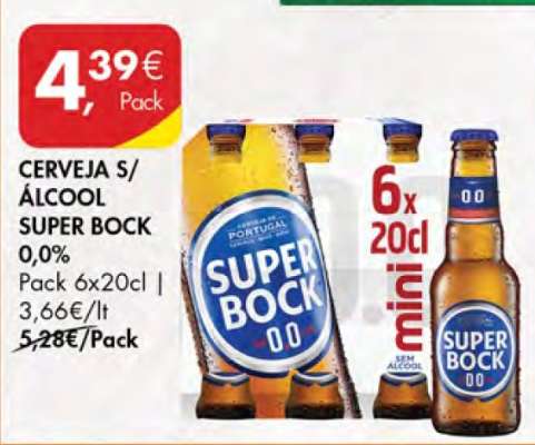 Cerveja s/Álcool SUPER BOCK
