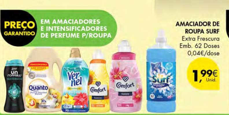 Amaciador de Roupa Surf