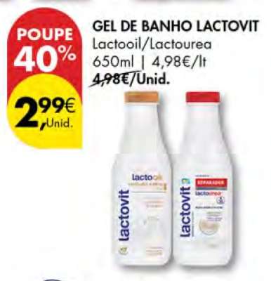 GEL DE BANHO LACTOVIT