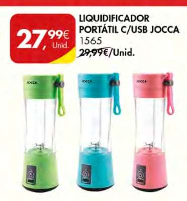 Liquidificador Portátil C/USB Jocca