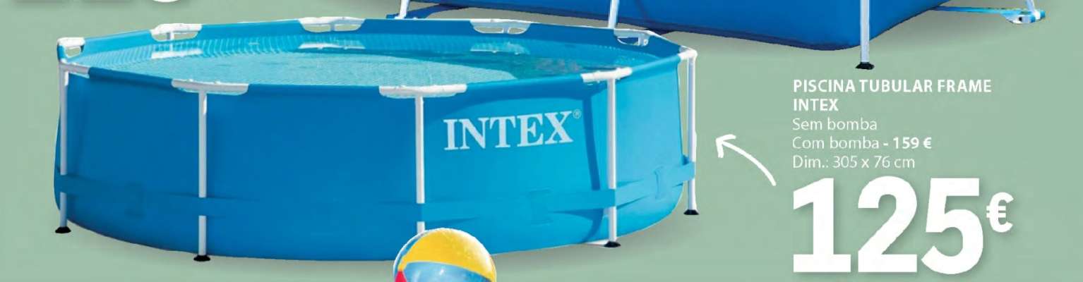 Piscina Tubular Frame Intex