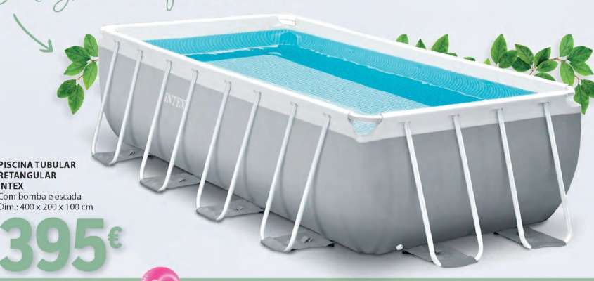 Piscina Tubular Rectangular Intex