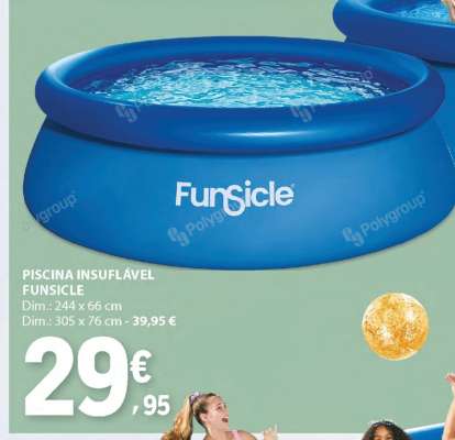 Piscina Insuflável Funsicle