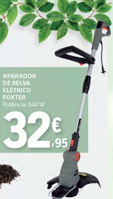 APARADOR DE RELVA ELÉTRICO FOXTER