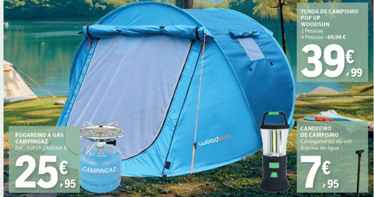 Tenda de Campismo Pop Up Woodsun