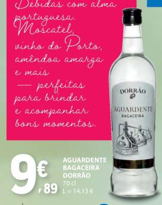 AGUARDENTE BAGACEIRA DORRÃO