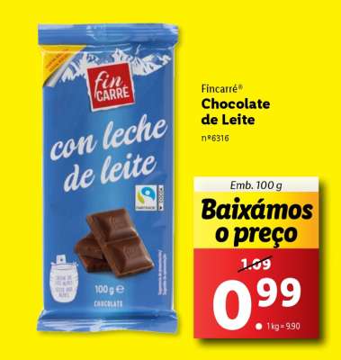 Fincarré Chocolate de Leite