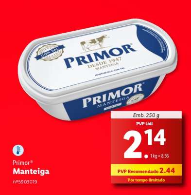 Primor Manteiga