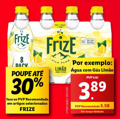 Água com Gás Limão