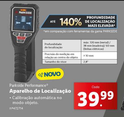 Parkside Performance® Aparelho de Localização