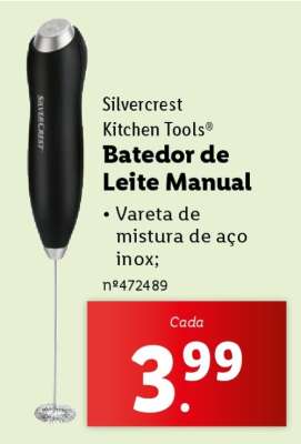 Silvercrest Kitchen Tools Batedor de Leite Manual