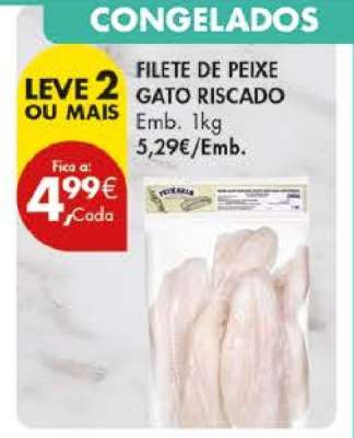 Filete de Peixe Gato Riscado
