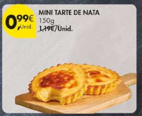Mini Tarte de Nata