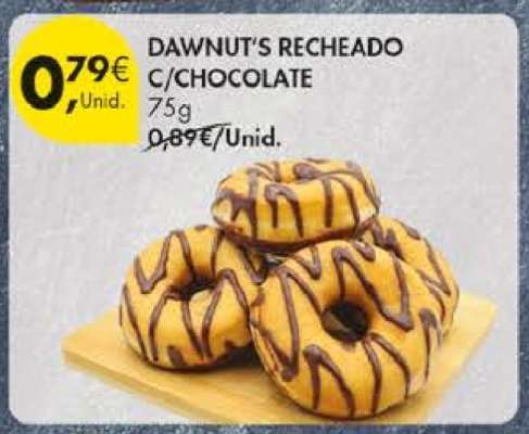 Dawnut's Recheado c/Chocolate