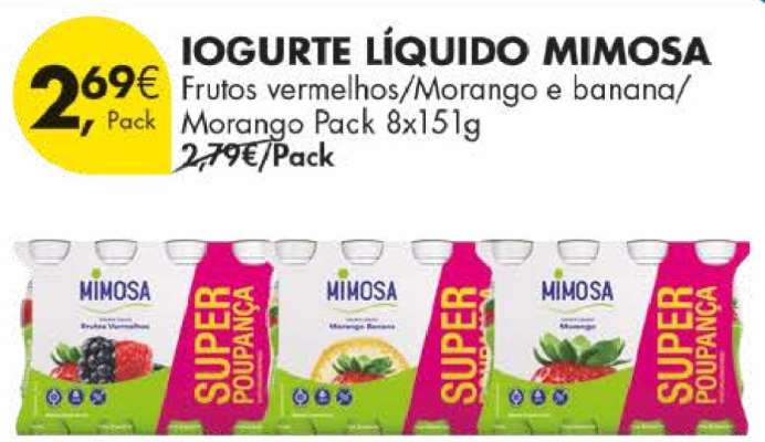 Iogurte Líquido Mimosa
