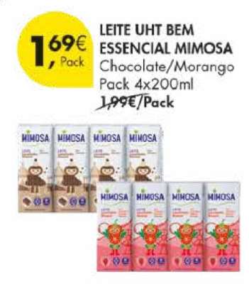 LEITE UHT BEM ESSENCIAL MIMOSA
