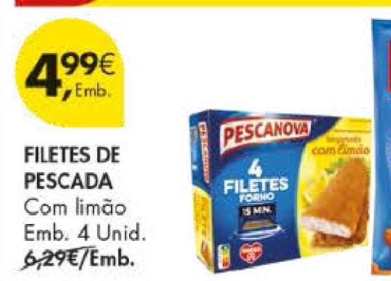 Filetes de Pescada com limão