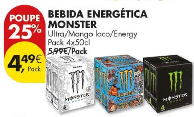 Bebida Energética Monster