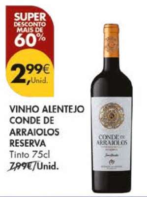 Vinho Alentejo Conde de Arraiolos Reserva